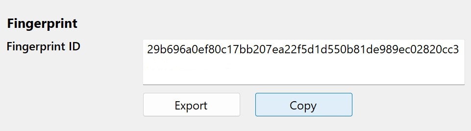 TraceFab Activation Screen